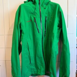 Mammut Hooded Jacket - Crater Pro Bright Green Adventure Jacket